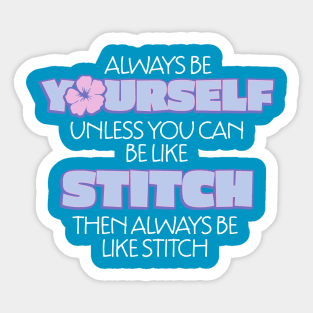 Be Stitch Sticker